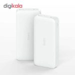 پاوربانک 18 وات شیائومی مدل Redmi PB200LZM ظرفیت 20000 میلی آمپرساعت به همراه شارژر دیواری سامسونگ و کابل تبدیل