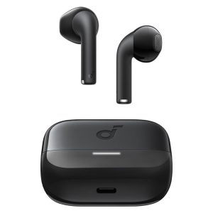 هدفون بلوتوثی انکر مدل Soundcore K20i با نویز کنسلینگ میکروفون (ENC)، درگاه شارژ USB Type-C، دارای کنترل لمسی، مقاوم در برابر پاشش آب با استاندارد