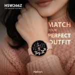 ساعت هوشمند 1.38 اینچی هترون مدل HSW266Z با بند سیلیکونی