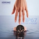 ساعت هوشمند 1.38 اینچی هترون مدل HSW266Z با بند سیلیکونی