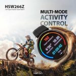 ساعت هوشمند 1.38 اینچی هترون مدل HSW266Z با بند سیلیکونی