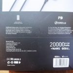 پاور بانک 22.5 وات ریان مدل RY202 ظرفیت 20000 میلی آمپر ساعت همراه کابل USB-C