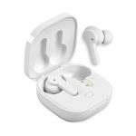 هدفون بلوتوثی کیو سی وای مدل T13 TWS با نویز کنسلینگ میکروفون (ENC)، درگاه شارژ USB Type-C، دارای میکروفون دوگانه، دارای قابلیت جداسازی صدا، مقاوم در برابر رطوبت و عرق