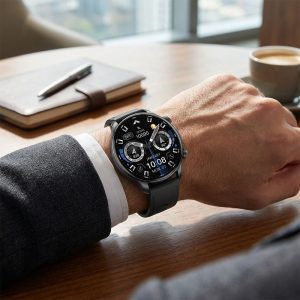 ساعت هوشمند 48 میلی‌متری ژوبیتر مدل jWatch S610 با GPS، پشتیبانی از تماس بلوتوثی و 170 حالت ورزشی همراه با بند سیلیکونی