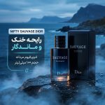 ادوپرفیوم مردانه نیفتی مدل ساواج دیور با رایحه خنک حجم 100 میلی‌لیتر