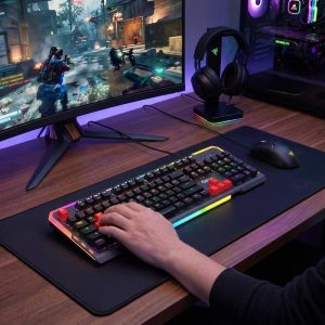 کیبورد مخصوص بازی جی پلاس مدل GMK-K560W