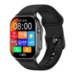 ساعت هوشمند ایمیکی مدل SF1E دارای قابلیت های صفحه نمایش رنگی، صفحه نمایش لمسی، قابلیت مکالمه از طریق بلوتوث بند سیلیکون