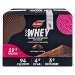 پودر پروتئین وی با طعم شکلاتی کاله پرو – 400 گرم بسته 12 عددی