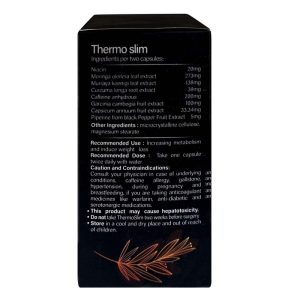 کپسول ترمو اسلیم آمیتیس نیک دارو بسته 60 عددی