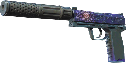 USP-S | Black Lotus (Well-Worn)