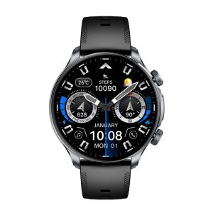 ساعت هوشمند 48 میلی‌متری ژوبیتر مدل jWatch S610 با GPS، پشتیبانی از تماس بلوتوثی و 170 حالت ورزشی همراه با بند سیلیکونی