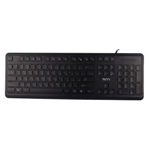 کیبورد تسکو مدل TK 8046،سوییچ ممبران، Full-size، نورپردازی RGB