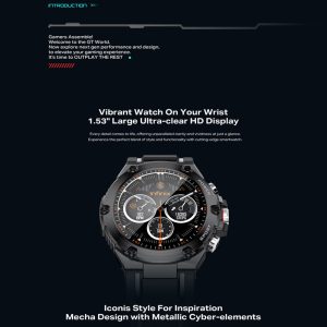ساعت هوشمند 40 میلی‌متری اینفینیکس مدل XWatch 3 GT با بند پلاستیکی