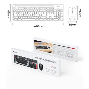 کیبورد و ماوس بی سیم یسیدو مدل KB43
