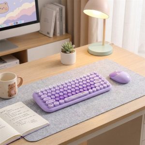 کیبورد و ماوس بی سیم مافی مدل candy fashion multicolor، سوییچ ممبران، Tenkeyless