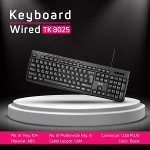 کیبورد تسکو مدل TK 8025