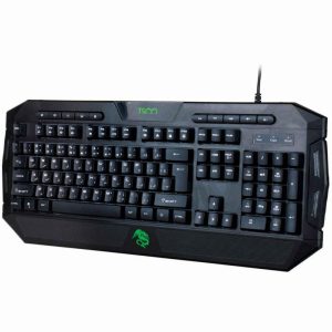 کیبورد گیمینگ تسکو مدل TK 8124، سوییچ ممبران، Full-Size، نورپردازی RGB LED