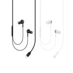 هندزفری سامسونگ مدل EO-IC100BBEGUS بدون قابلیت نویز کنسلینگ، اتصال از طریق USB Type-C، دارای میکروفون