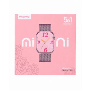 ساعت هوشمند ۴۱ میلی متری ویسمی مدل X28mini با بند سیلیکونی