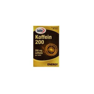 قرص کافئین یوروویتال – 200 میلی گرم بسته 60 عددی