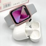 ساعت هوشمند 41 میلی متری ویسمی مدل X33 MINI با بند فلزی به همراه هدفون