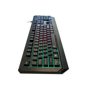 کیبورد بیاند مدل Bk-7140، سوئیچ ممبران، Full-size، نورپردازی LED RGB