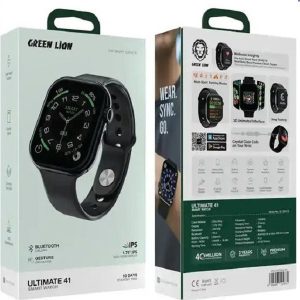ساعت هوشمند 1.75 اینچ گرین لاین مدل GNULTMTSM41 Ultimate 41 با بند سیلیکونی