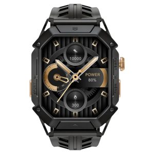 ساعت هوشمند 52 میلیمتری هایلو مدل IRON N1 با بند سیلیکونی