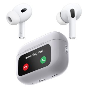 هدفون بلوتوثی لوکسار مدل A9 Pro دارای نویز کنسلینگ فعال (ANC) و نویز کنسلینگ میکروفون (ENC)، درگاه شارژ USB Type-C دارای نمایشگر روی صفحه محفظه شارژ، مقاوم در برابر رطوبت و عرق