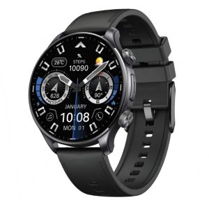 ساعت هوشمند 48 میلی‌متری ژوبیتر مدل jWatch S610 با GPS، پشتیبانی از تماس بلوتوثی و 170 حالت ورزشی همراه با بند سیلیکونی