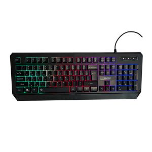 کیبورد بیاند مدل Bk-7140، سوئیچ ممبران، Full-size، نورپردازی LED RGB