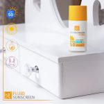 فلوئید ضدآفتاب بیرنگ مای SPF50 مدل Smart Defense مناسب انواع پوست، حجم 50 میلیلیتر