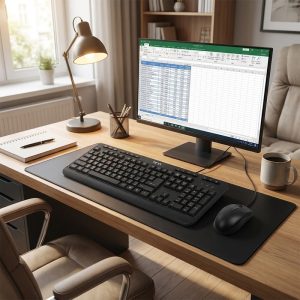 کیبورد و ماوس تسکو مدل TKM 8052 با حروف فارسی