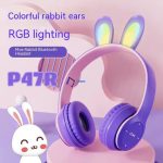 هدفون بلوتوثی طرح خرگوش مدل P47R