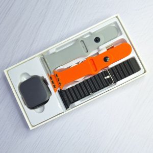 ساعت هوشمند سایز 49 میلی‌متری ویسمی مدل X72 Ultra3 با سه عدد بند سیلیکونی