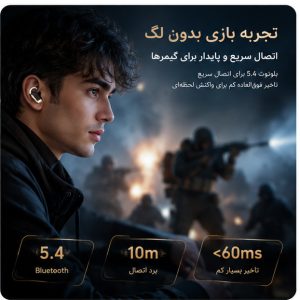 هدفون بلوتوثی مدل TWS