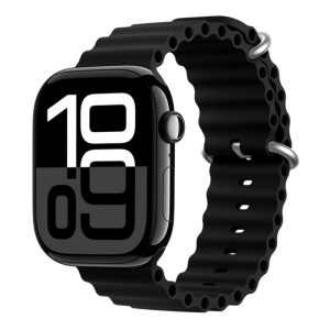 ساعت هوشمند 45 میلی متری مدل KW90 MAX با بند سیلیکونی